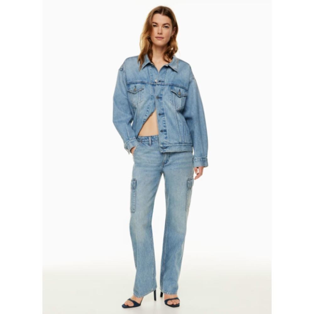 Aritzia Denim‎ Forum The '90s Edie Lo-Rise Cargo Jeans Size 25